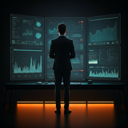 Analyst team reviewing Chinese market sentiment dashboards in a dark command center.